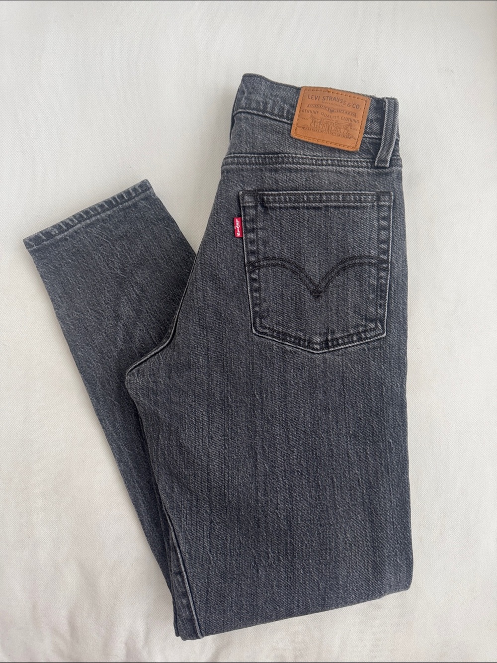 Levi’s Premium Wedgie High Rise Straight Jeans